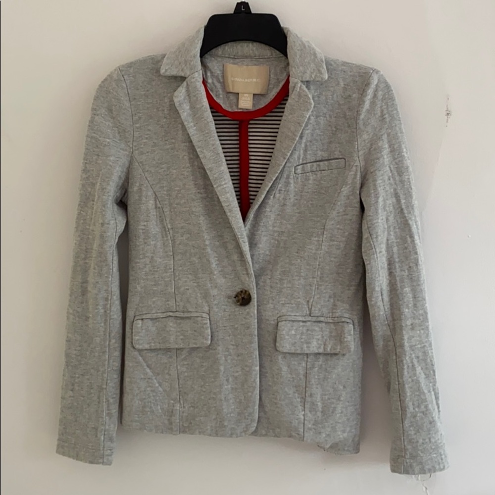Banana Republic Light Gray Jacket